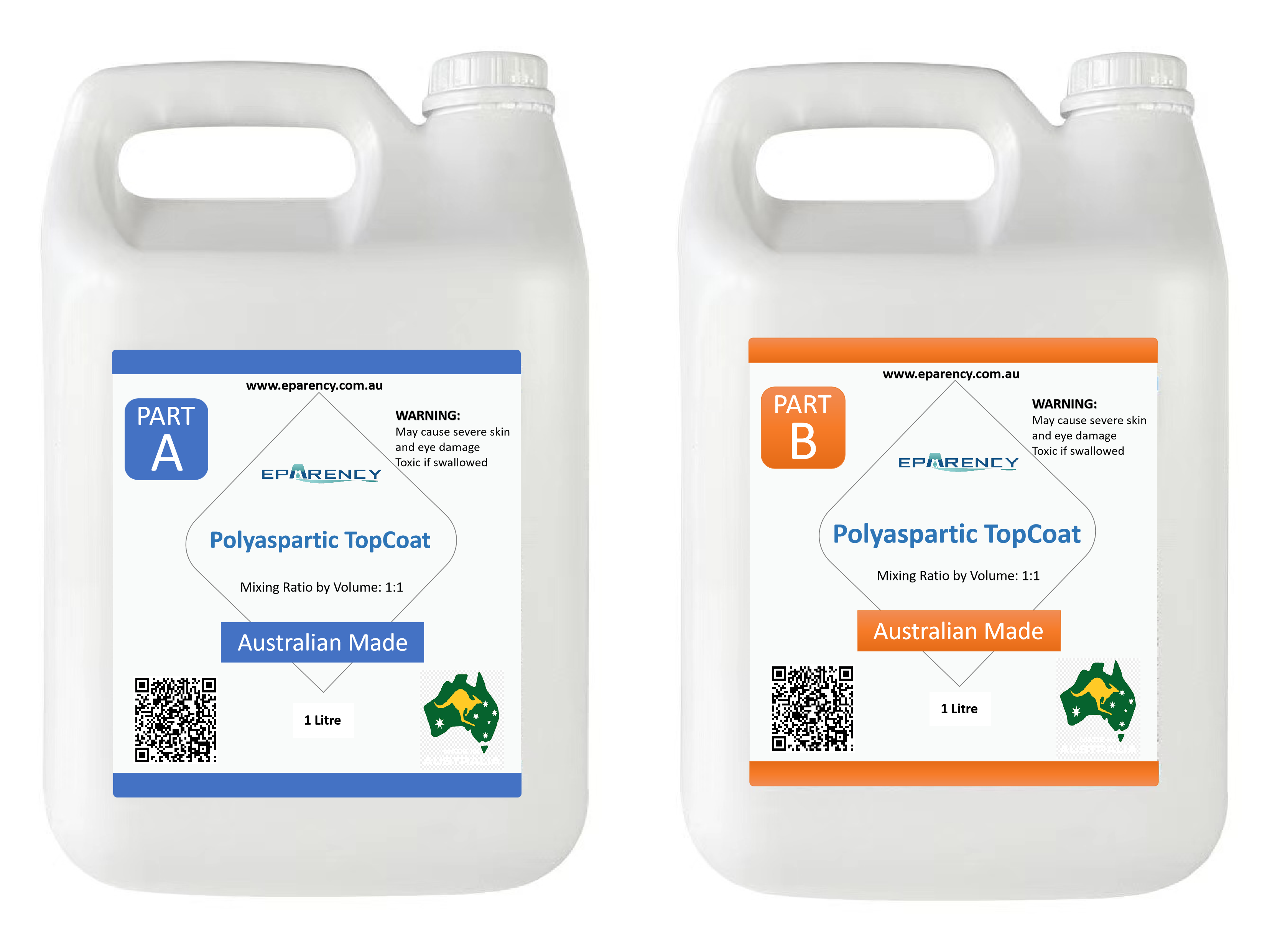 Polyaspartic TopCoat Nonyellowing Alternative of Epoxy Eparency Epoxy