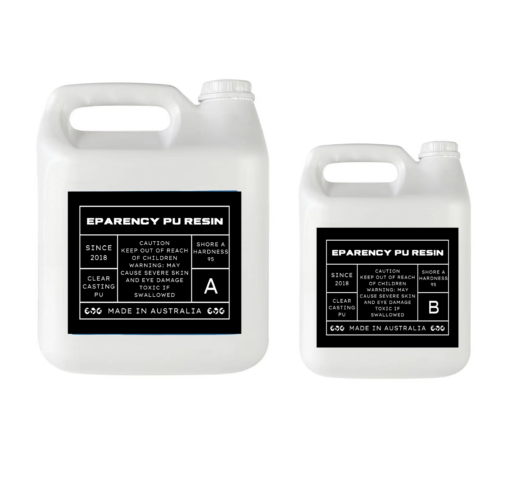 Clear polyurethane casting top resin