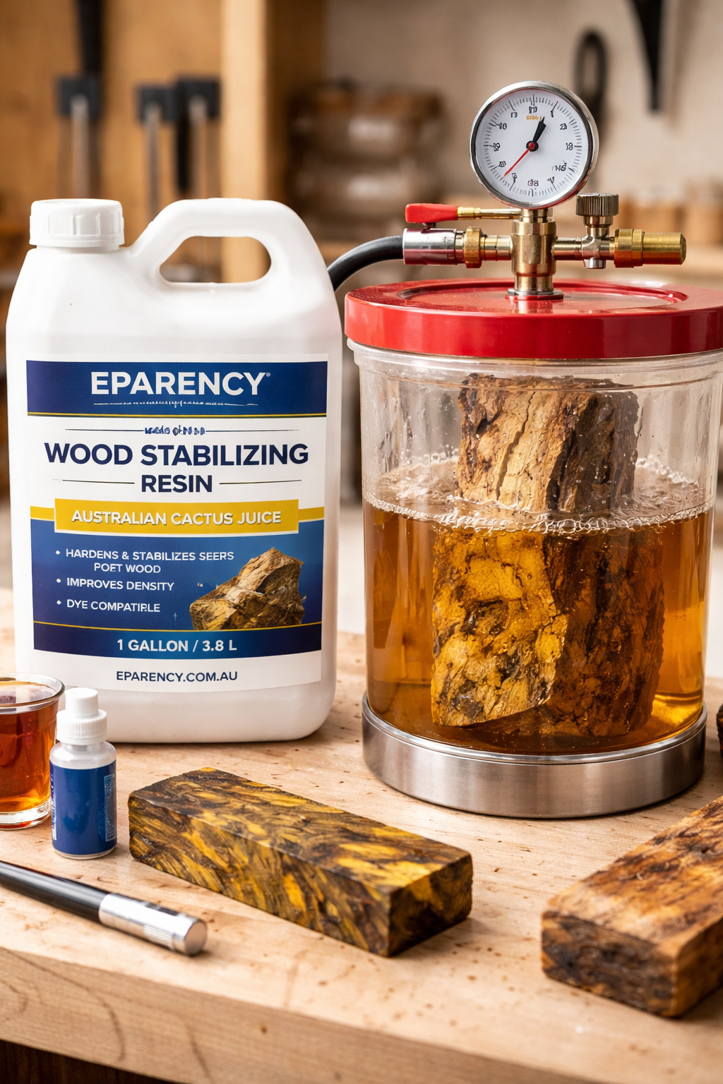 Eparency Wood Stablizing Resin (Australian Cactus Juice) – Eparency Epoxy  Resin