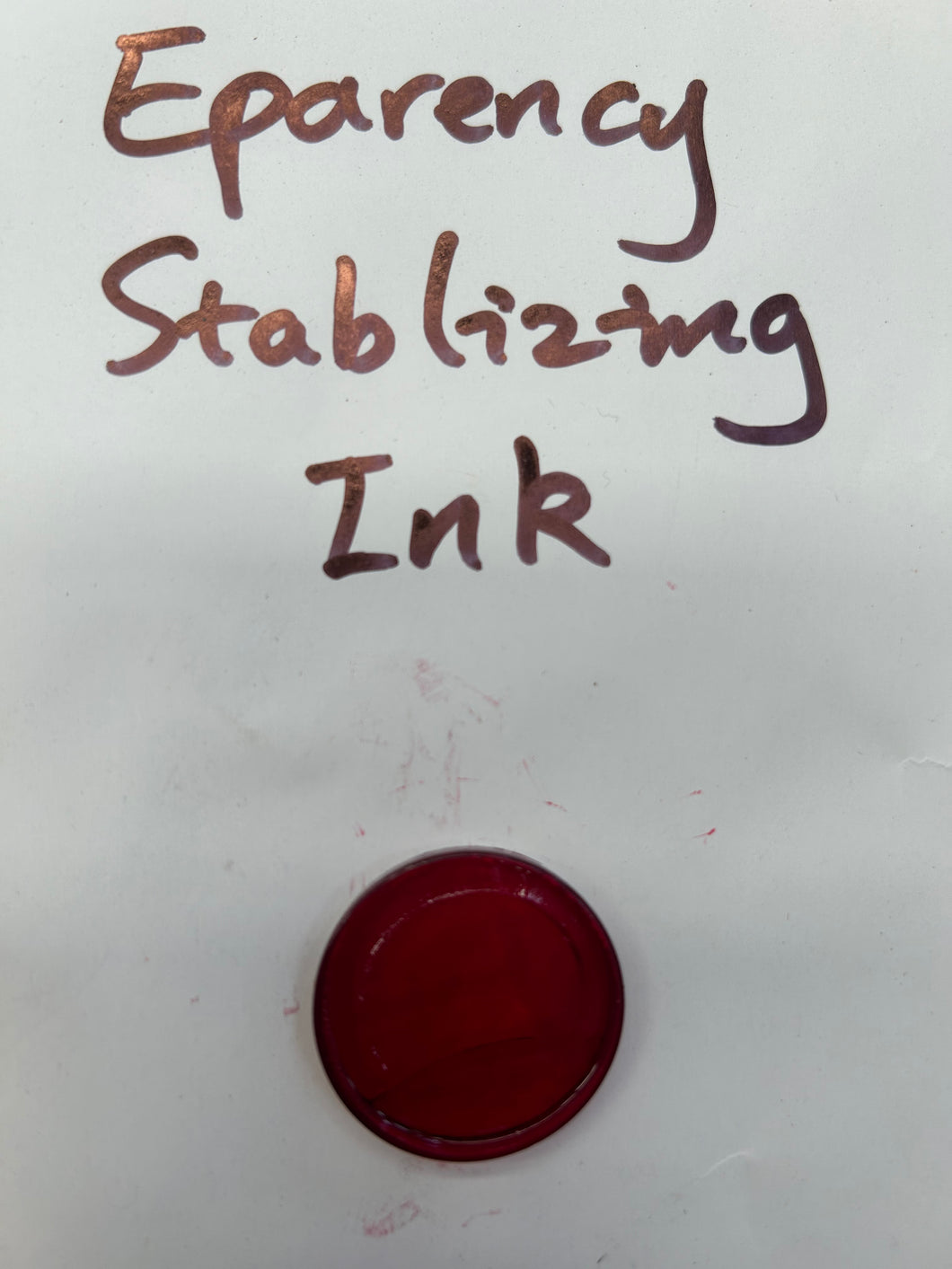 Stabilising Resin Ink 15ml size