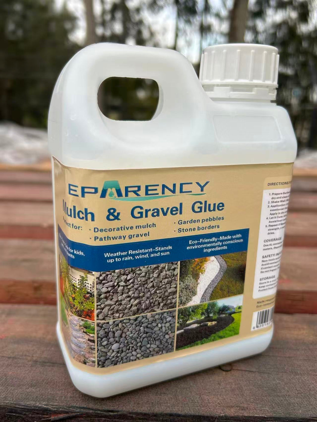 Eparency Mulch & Pebble Glue