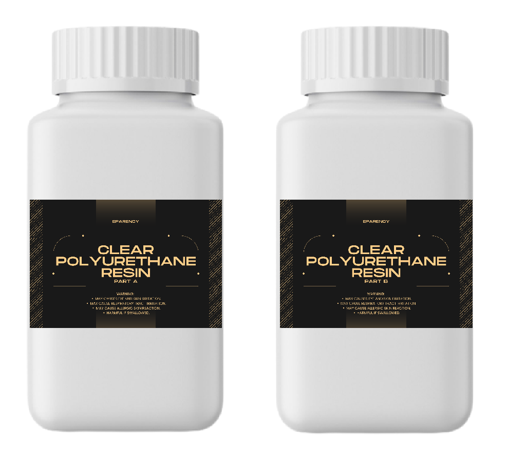 Polyurethane Hard Casting Resin Clear Non Yellowing Shore D88